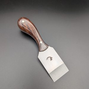 Straight Blade Skiver - Curly Claro Walnut
