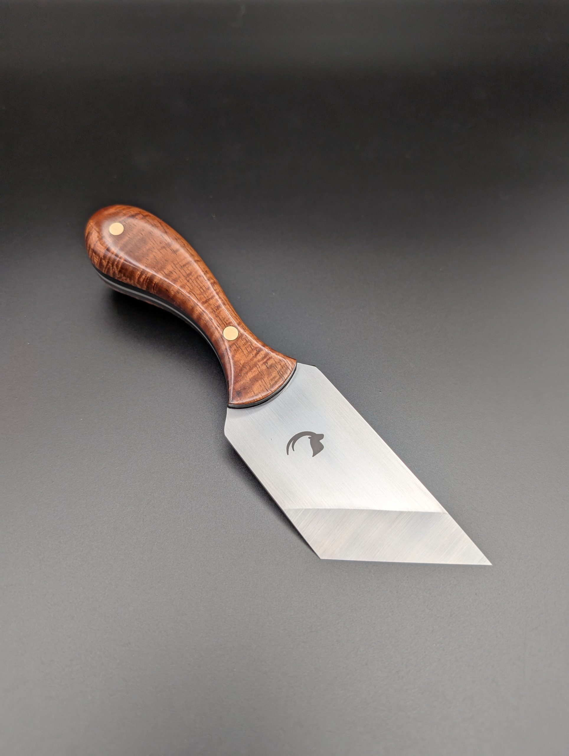 Lap Skiver - Curly Hawaiian Koa