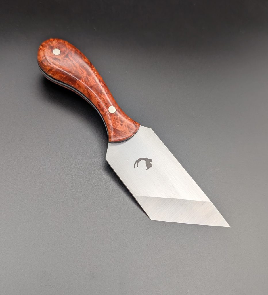 Lap Skiver - Red Box Elder Burl